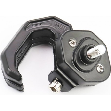 Гачок речовий (метал) подвійний TUNING, чорний Китай