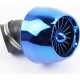 Фільтр повітряний нульовий 42мм 45град. "ТУРБИНА", синій тип 2 Китай