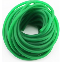 Шланг паливний 5x7мм-10метрів, зелений "силікон" Китай