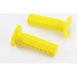 Ручки руля с вставкой, жёлтые Китай