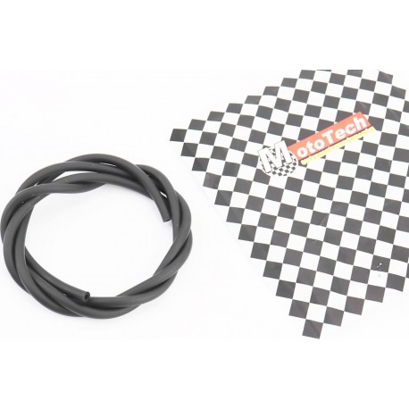 Шланг паливний 2,5x5мм-1метр, чорний Mototech