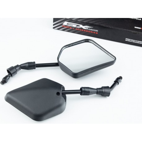 Дзеркала к-кт "РОМБ", чорні МОТО, М10 GXmotor