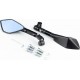 Зеркала к-кт "ПРИЗМА" SPORT, чёрные М8/10 (аэродинамический, с регулировкой наклона, антибликовое) (2814) Китай