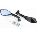 Дзеркала к-кт «ПРИЗМА» SPORT, чорні М8/10 (аеродинамічні, з регулюванням нахилу, антиблікові) (2814) Китай