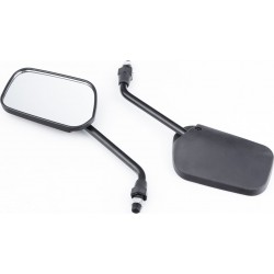 Дзеркала прямокутні М10, чорні (SH-1771) Китай
