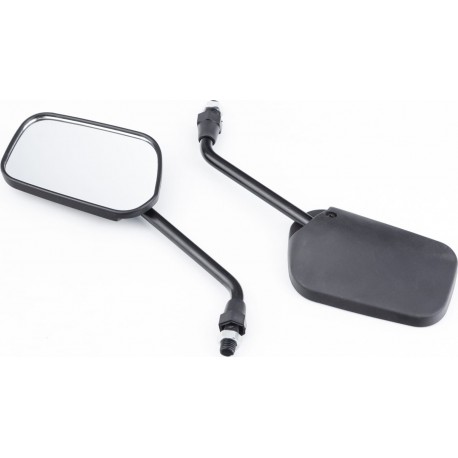 Зеркала прямоугольные М10, чёрные (SH-1771) Китай