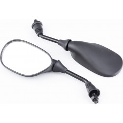 Дзеркала на Yamaha краплі М10, чорні (SH-1773) Китай
