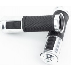 Ручки керма "МЕТАЛ" мод.1, сріблясті Китай