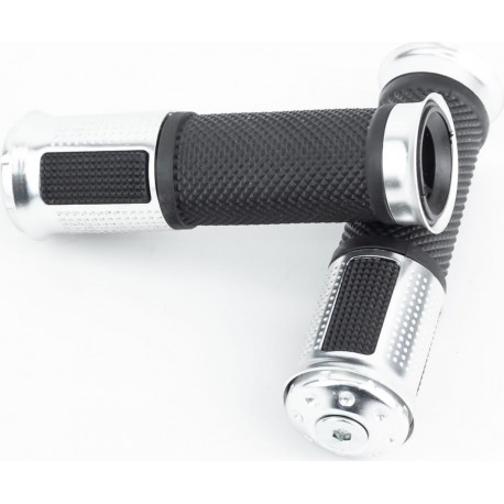 Ручки керма "МЕТАЛ" мод.1, сріблясті Китай