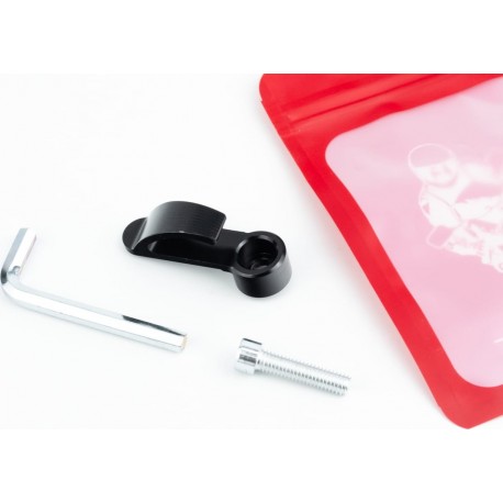 Гачок речовий (алюміній) TUNING, чорний RIDE IT