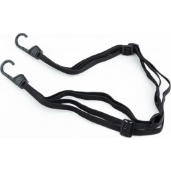 Резинка багажника (стяжка) для шолома з гачками пластик.0,9 метра Китай