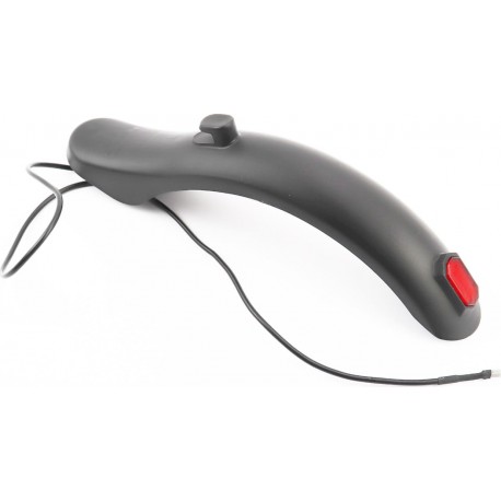 Щиток задний 8,5"+фонарь, чёрный Е9 (электросамокат) Китай