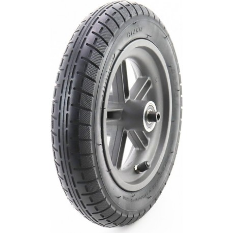 Колесо заднее 10" алюминиевое, пром-подшипники (12х28х8) 6001 2RS, под Disk-brake, Е9 (электросамокат) Китай