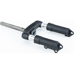 Вилка 10" амортизационная, под Disk-brake, чёрная Т4 (электросамокат) Китай