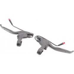 Тормозные ручки с резиновыми вставками, чёрные Т4 (электросамокат) Китай