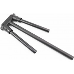 Кермо складане, алюмінієве, чорне Т4 TURBO (електросамокат) Китай