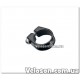 UNO хомут підсід., Під болт, алюміній., Діа: 31,8 мм (під дієслово 26,8 \ 27,2 мм), Чорний, Висота: 15мм, Вага: 28гр.