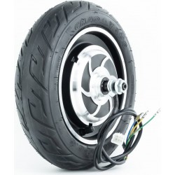 Колесо-ЕЛЕКТРО-МОТОР 10" 48V-500W, пром-підшипник (15х32х9) 6002 2RS, (електросамокат) Китай