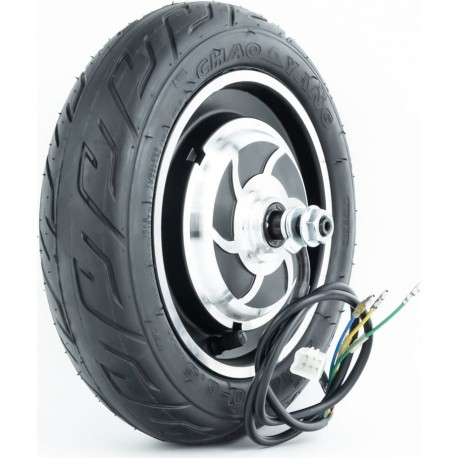 Колесо-ЕЛЕКТРО-МОТОР 10" 48V-500W, пром-підшипник (15х32х9) 6002 2RS, (електросамокат) Китай