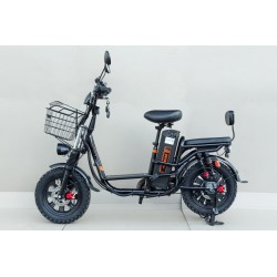 ЭЛЕКТРОВЕЛОСИПЕД 16" 1000W, АКБ Li-ion 60V 30Ah, рама стальная, бесключевой доступ литые диски, чёрный Allroad GOFUN