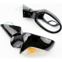 Viper-F50 Зеркало лев., прав.. к-кт, чёрные Китай