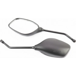 Дзеркала к-кт "Lux краплі", чорні М10 "довга ніжка" (ССС-знак якості) Китай