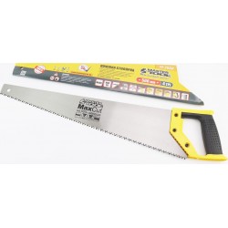 Ножівка по дереву 500мм, 4TPI MAX CUT, загартований зуб, 2D заточування (14-2650) MASTERTOOL