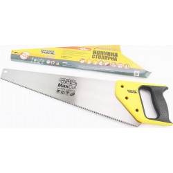 Ножовка по дереву 450мм, 9TPI MAX CUT, закалённый зуб, 3D заточка (14-2845) MASTERTOOL