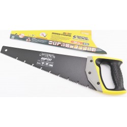 Ножовка по дереву 400мм, 9TPI MAX CUT, закалённый зуб, 3D заточка, тефлоновое  BLACK ALLIGATOR (14-2440) MASTERTOOL