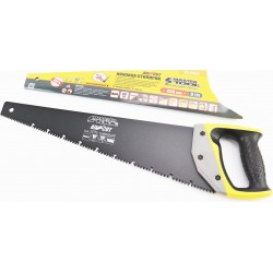 Ножівка по дереву 450мм, 9TPI MAX CUT, загартований зуб, 3D заточування, тефлонове  BLACK ALLIGATOR (14-2445) MASTERTOOL