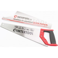 Ножівка по дереву 400мм, 7TPI, загартований зуб, 2D заточування (HT-3101) INTERTOOL