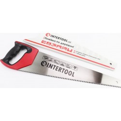 Ножівка по дереву 450мм, 7TPI, загартований зуб, 3D заточування (HT-3105) INTERTOOL