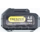 Акумуляторна пилка TRASZER 4Ah Li-ion, шина 12", ланцюг 1/4", 3200 об/мин TRESZER