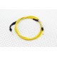 Трос газа 4Т-50cc (крепление верхнее с резьбой) (трос 194см/ кожух 186см), жёлтый Китай