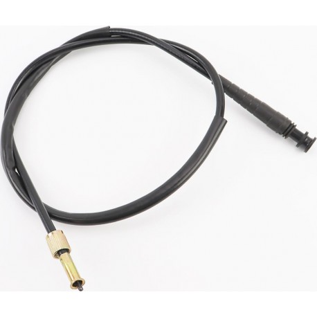 Трос спидометра (квадрат-вилка, гайка-шток толстый) (трос 102см/ кожух 100см) Китай