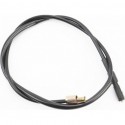 Трос спідометра (квадрат-вилка, гайка-шток тонкий з направ.) 2Т (трос 113см/ кожух 111см) Китай