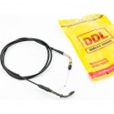Трос газа 4Т-50cc (крепление верхнее с резьбой) (трос 203см/ кожух 192см) DDL