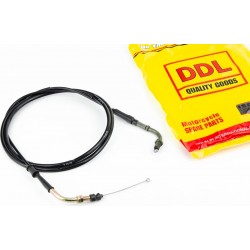 Трос газу 4Т-50cc (кріплення верхнє з різьбою) (трос 197см/ кожух 185см) DDL