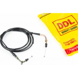 Трос газу 4Т-50cc (кріплення верхнє з шайбою) (трос 213см/ кожух 202см) DDL