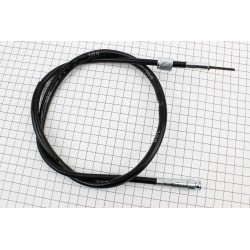 Трос спидометра (квадрат-вилка, гайка-шток тонкий) (трос 98см/ кожух 96см) DDL