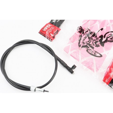 Трос спидометра (квадрат-вилка, гайка-шток с ухом под болт) (трос 102см/ кожух 100см) GX-Viper