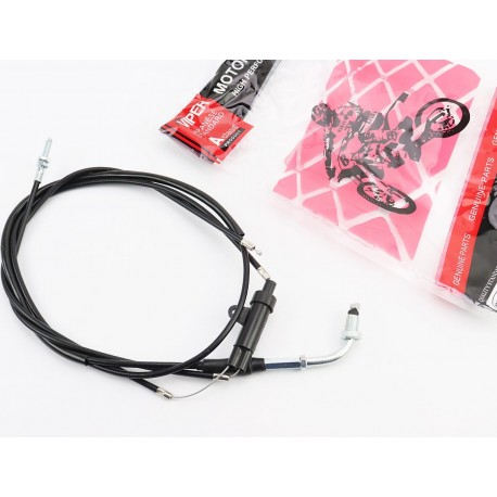 Трос газу 2Т (ремінний варіатор) (трос 165/ 183см/ кожух 158/ 172см) Viper