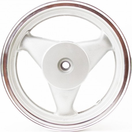 Диск задний литой MT3,50x12 Z19 для 4Т (бараб. торм., d-110мм) "3 луча", серый тип 1 Китай