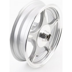 Диск передний литой MT2,50x10 d12мм (диск торм. 3 болта) "5 лучей", серый Китай