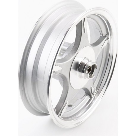 Диск передний литой MT2,50x10 d12мм (диск торм. 3 болта) "5 лучей", серый Китай