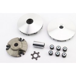 Вариатор передний к-кт Yamaha BWS 100 (под вал 16мм)+втулка, крыльчатка Китай