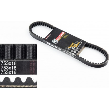 Ремінь 753х16 Yamaha GEAR, Тайвань Mototech