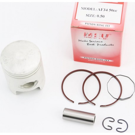 Поршень к-кт Honda DIO ZX50 40мм +0,50 (палець 12мм), Тайвань MSU