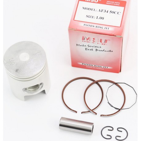 Поршень к-кт Honda DIO ZX50 40мм +1,00 (палець 12мм), Тайвань MSU