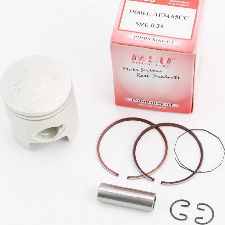 Поршень к-кт Honda DIO ZX65 44мм +0,25 (палець 12мм), Тайвань MSU